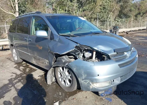 2004 Toyota Sienna Xle Limited из США, поврежденный, VIN 5TDZA22C94S194215